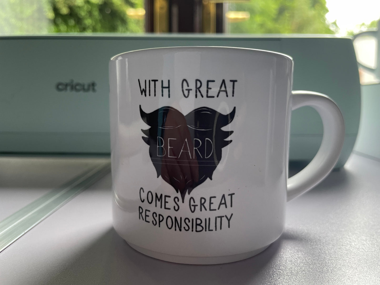 With great beard come great responsibility Mug