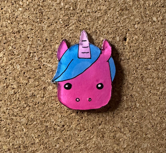 Unicorn styled pin